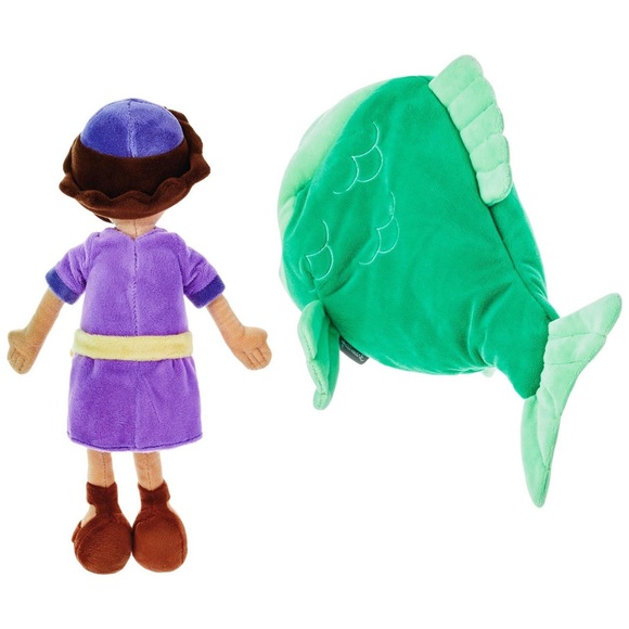 EUC Hallmark’s Jonah and the Big Fish Stuffed Doll Set - Picture 14 of 15